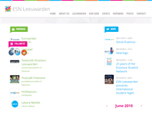 Tablet Screenshot of esn-leeuwarden.com